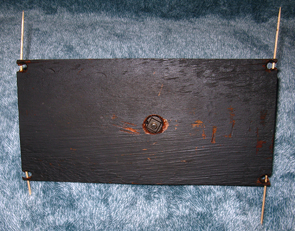 Chime Supporting Plate Bottom With Toothpicks 1